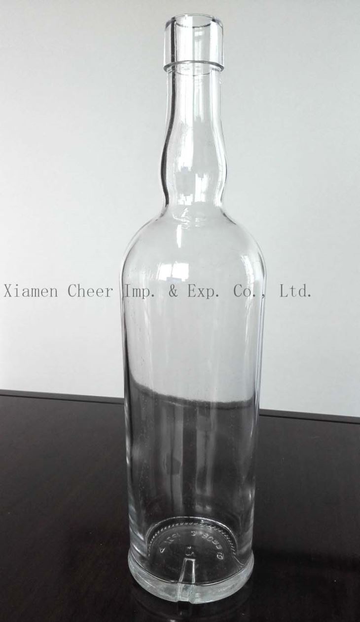750ml গ্লাস লিকর বোতল (4256 #)