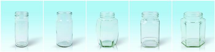 glass jars